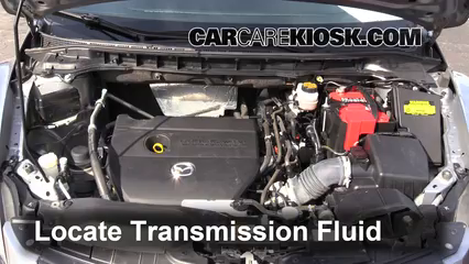 Control de nivel de líquido de transmisión de Mazda CX-7 (2007-2012